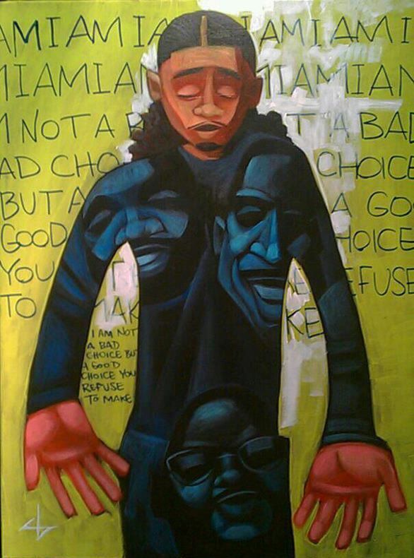 Painting 133/365..."When I am a Man"