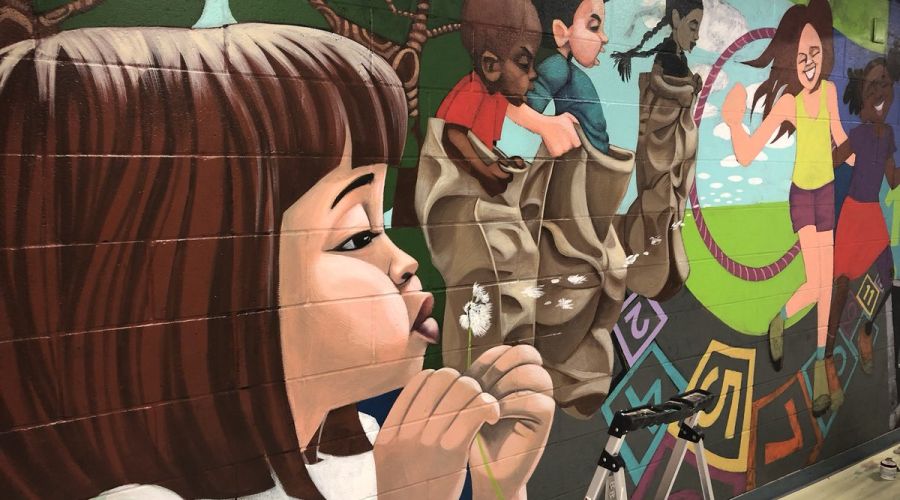 Murals by Cbabi Bayoc