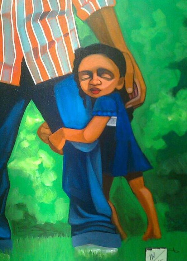 Painting 111/365..."Never Gonna Let You Go"